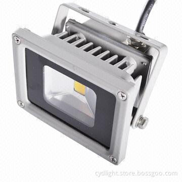 10W LED Floodlight with IP65 Waterproof, 70Ra, 230V Outdoor Lighting, 700lm, 70lm/W